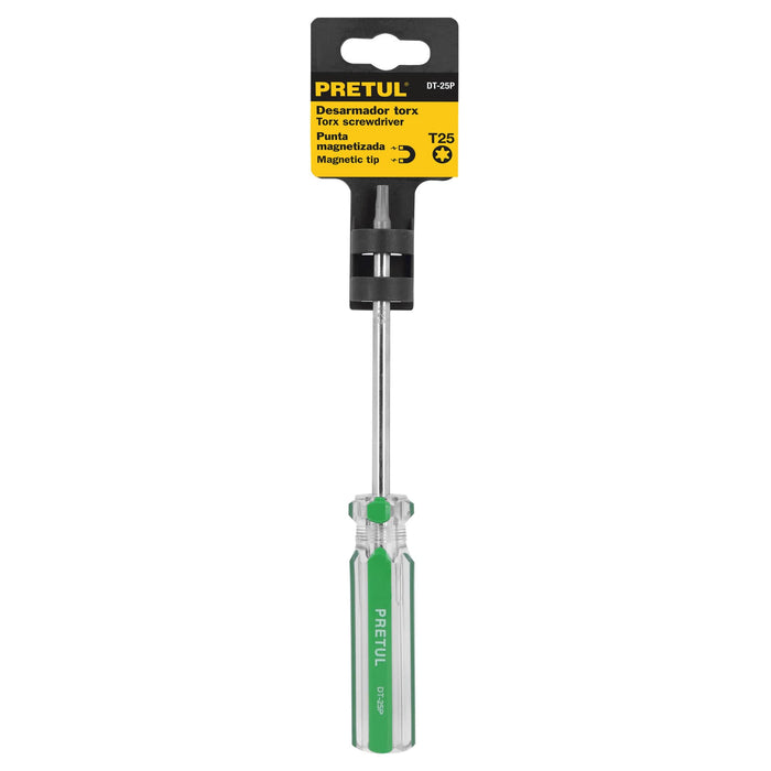 Desarmador punta Torx T 25 mango de PVC, Pretul 29985 DT-25P