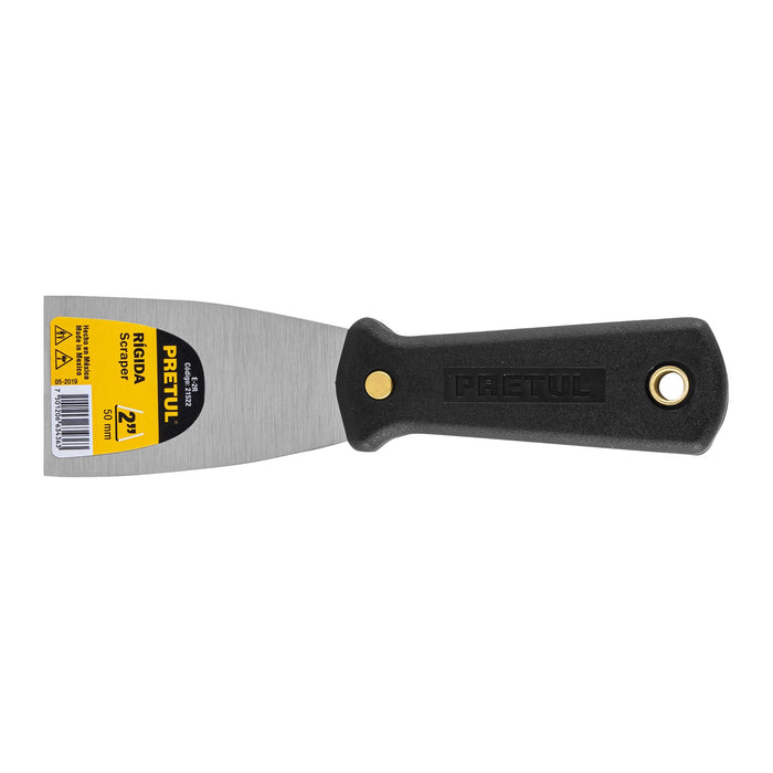 Espátula rígida 2' con mango de plástico, Pretul 21522 E-2R