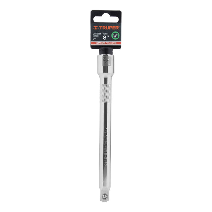 Extensión cuadro 1/2' para matraca, largo 8', Truper 13917 E-5462
