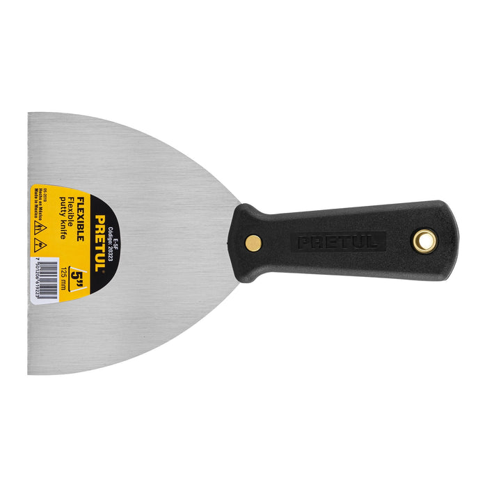 Espátula flexible 5' con mango de plástico, Pretul 20323 E-5F