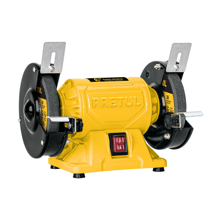 Esmeril de banco de 6' de 1/4 HP (185 W), Pretul 28237 EBA-6P