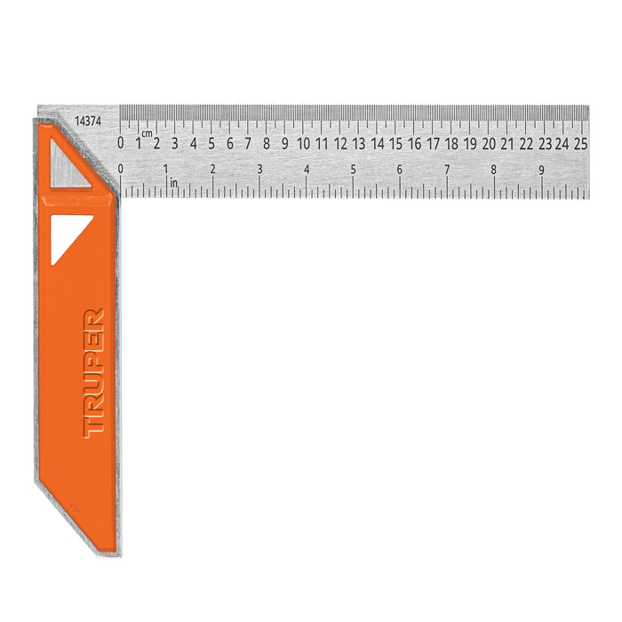 Escuadra 10' para carpintero con mango 100% de aluminio 14374 EC-10