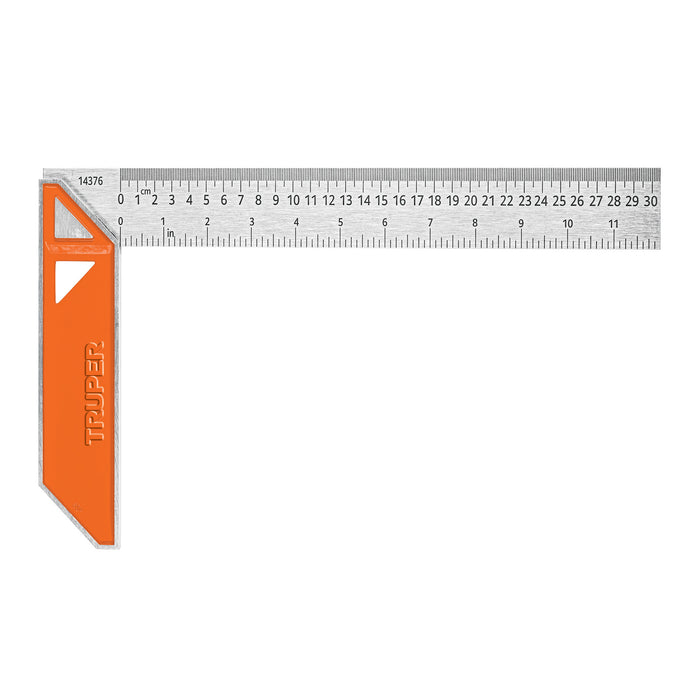 Escuadra 12' para carpintero con mango 100% de aluminio 14376 EC-12