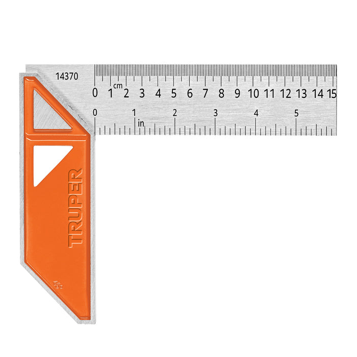 Escuadra 6' para carpintero con mango 100% de aluminio 14370 EC-6