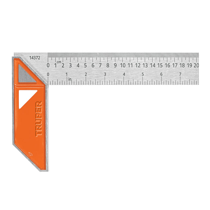 Escuadra 8' para carpintero con mango 100% de aluminio 14372 EC-8
