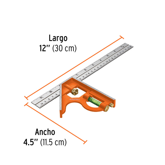 Cuchara para albañil 12' forjada tipo Filadelfia, Truper 102616 CT-12