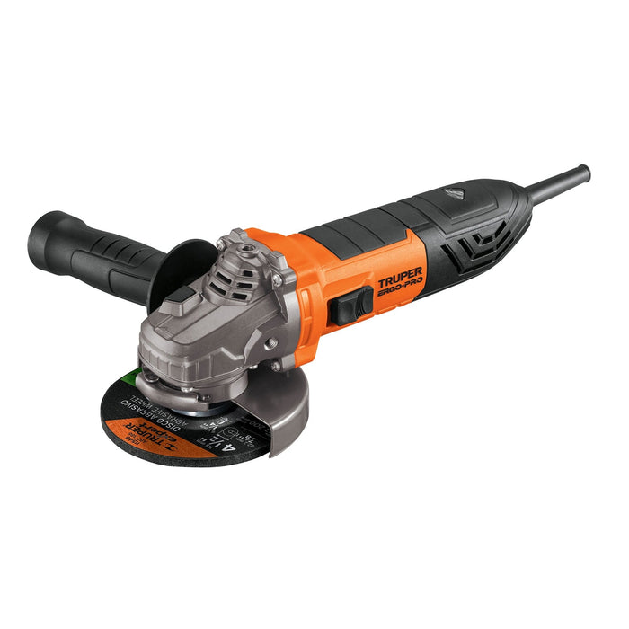 Esmeriladora angular 4-1/2' 850 W, ERGO-PRO, Truper 18156 ERGO-4580