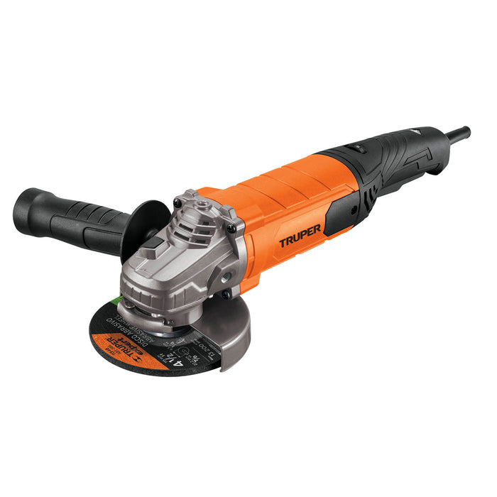 Esmeriladora angular 4-1/2' 1100 W, profesional, Truper 100902 ESMA-45110