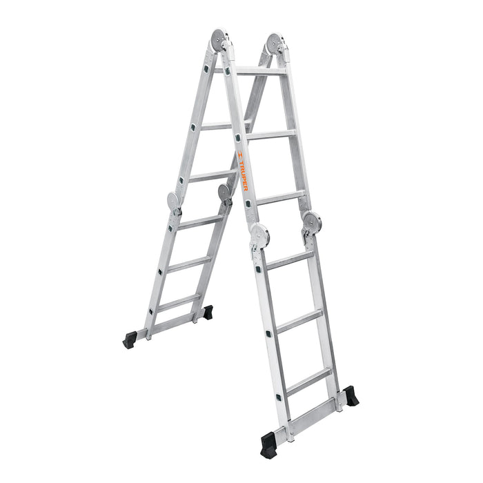 Escalera multiposición 12 peldaños, Tipo I, Truper 100495 ESMU-112