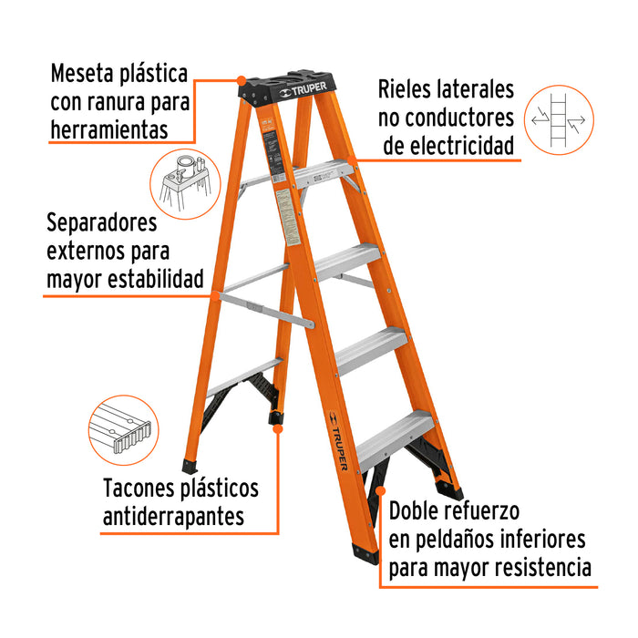 Tijera forjada para poda 8', curva, corte de uva, Truper 18457 T-24