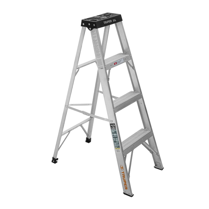 Escalera de tijera tipo III 3 escalones, Truper 16741 EST-33