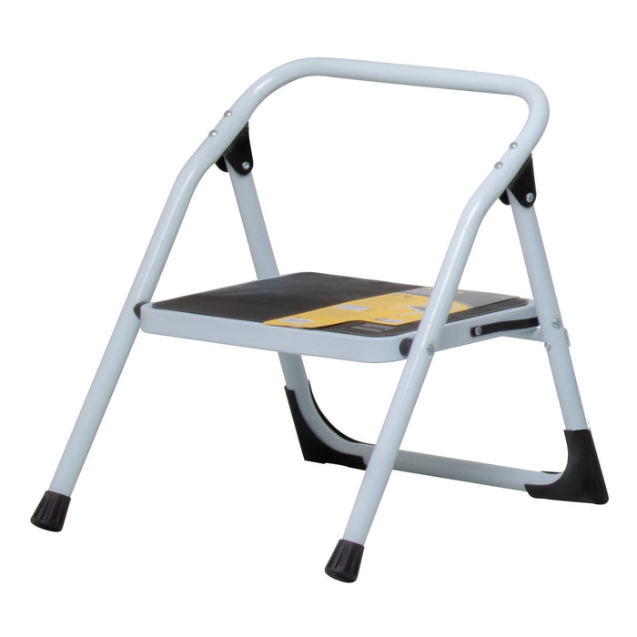 Escalera tubular, plegable, 1 peldaño, Pretul 24117 ESTU-1P