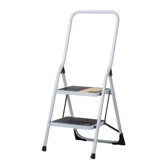 Escalera tubular, plegable, 2 peldaños, Pretul 24118 ESTU-2P