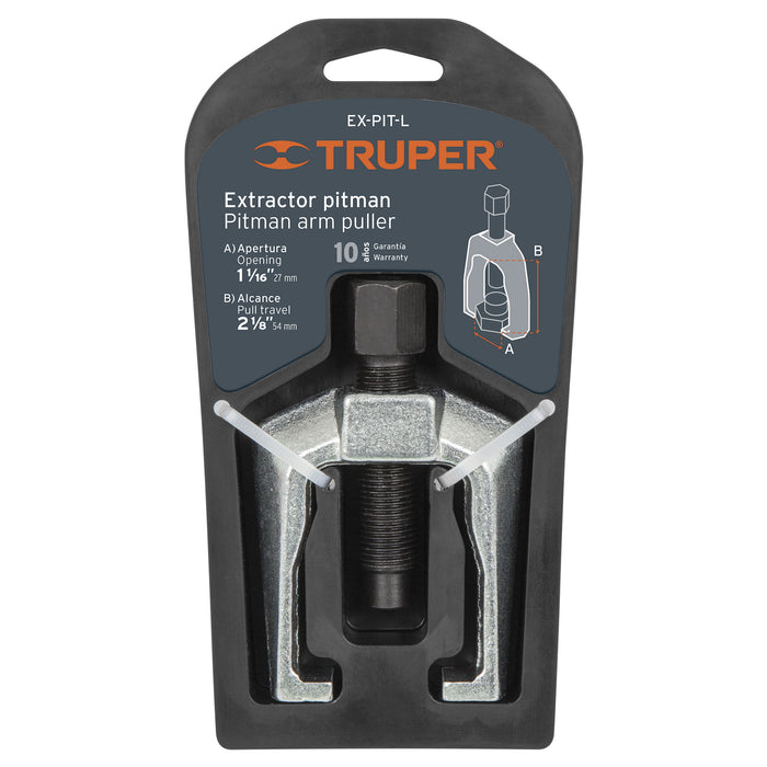 Extractor Pitman, alcance 54 mm, uso ligero, Truper 14513 EX-PIT-L