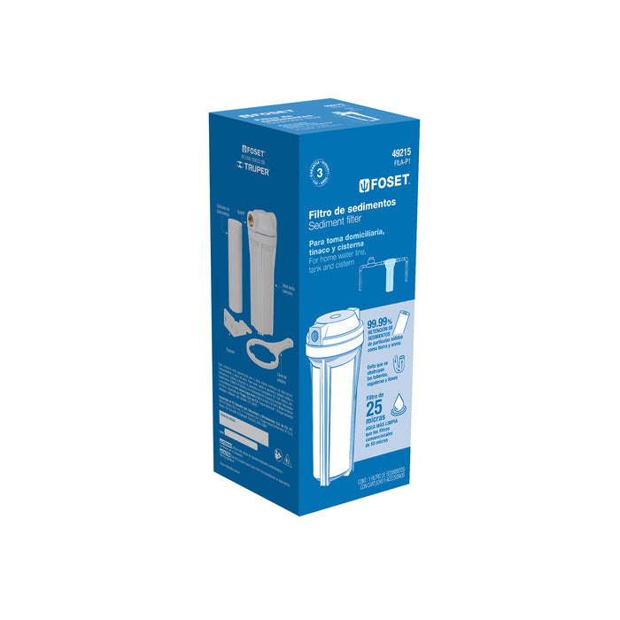 Filtro para agua, Foset 49215