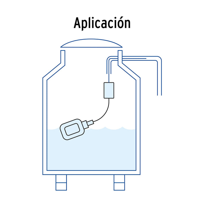 Flotador eléctrico con cable de 3 m, Foset 49347