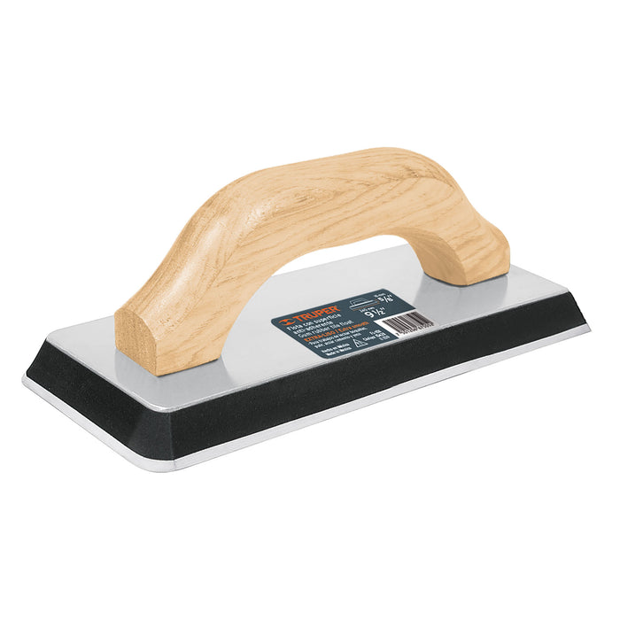 Flota de hule 9-1/2', espesor 5/8', acabado liso, Truper 15428 FL-10X