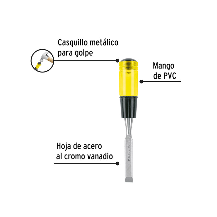 Formón 1/2', Pretul Código: 21656