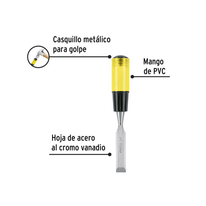 Formón 5/8', Pretul Código: 21659