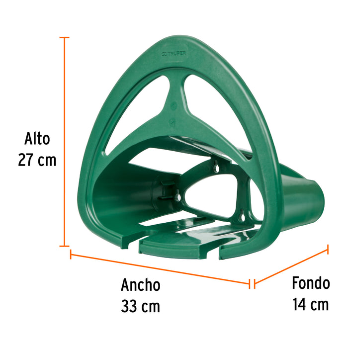 Portamanguera de plástico verde, Truper 10638 GAN-MAV