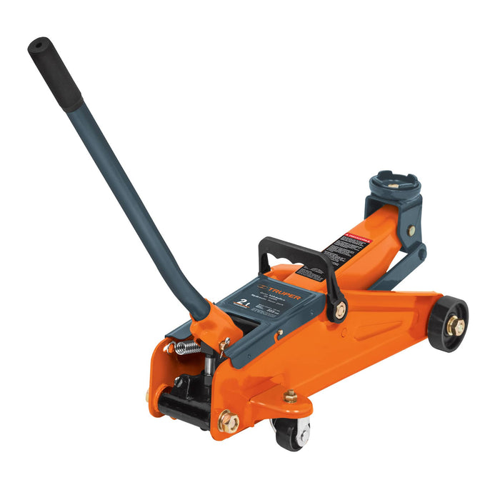 Gato hidráulico de patín, 2t, 50 movimientos, Truper 14824 GAPA-2