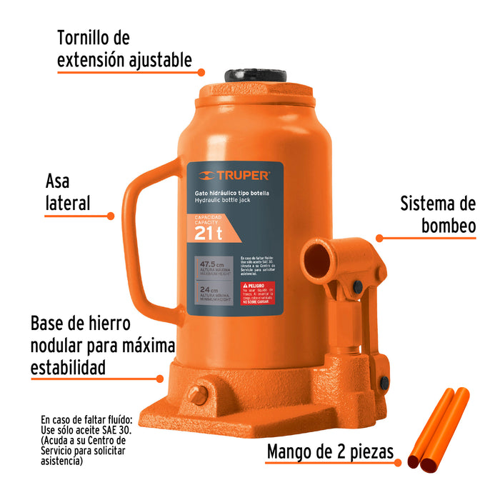 Tijera forjada para poda 6', recta, corte de frutas, Truper 18456 T-20