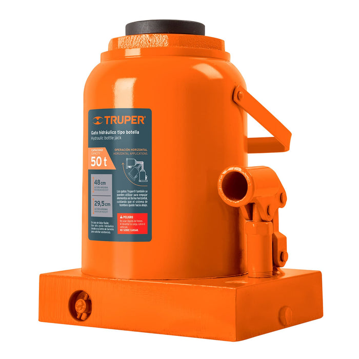 Gato hidráulico de botella de 50 Ton, Truper 14821 GAT-50