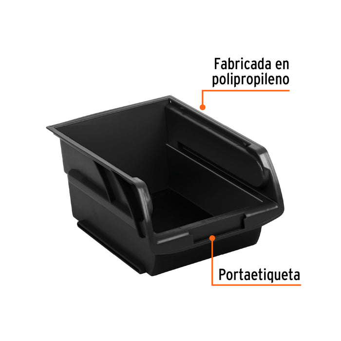 Gaveta apilable de plástico, 17 x 11 x 8 cm, Truper 10889 GAV-2