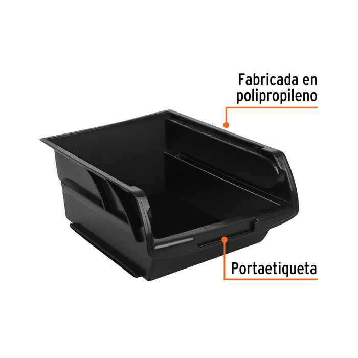 Gaveta apilable de plástico 41x31x18 cm, Truper 11201 GAV-5