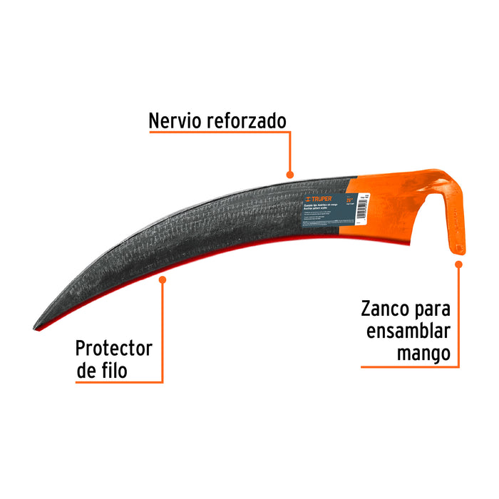 Guadaña tipo austriaca de 26' sin mango, Truper 14900 GT-26