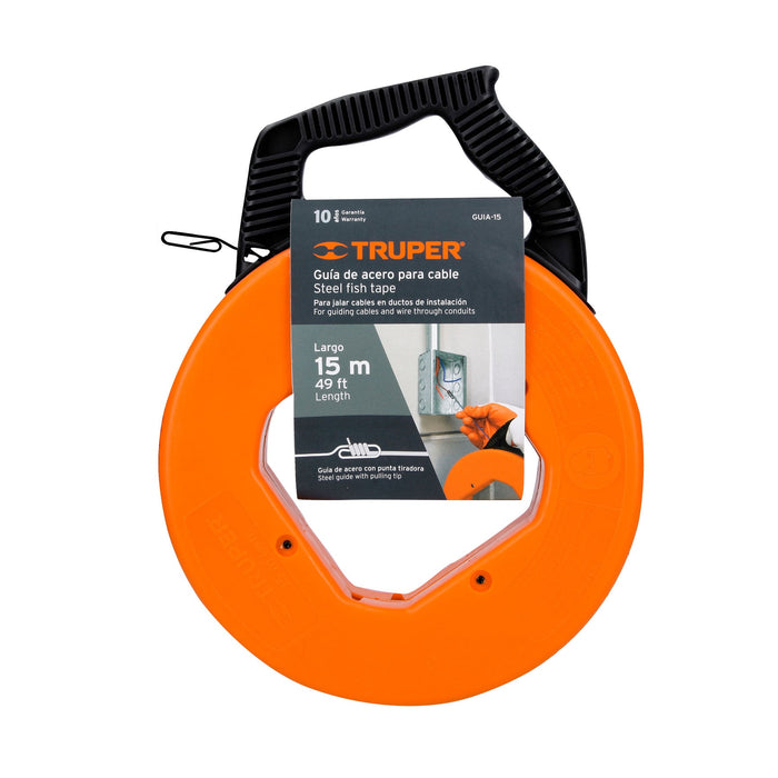 Guía de acero de 15 m para cable, Truper 17751 GUIA-15