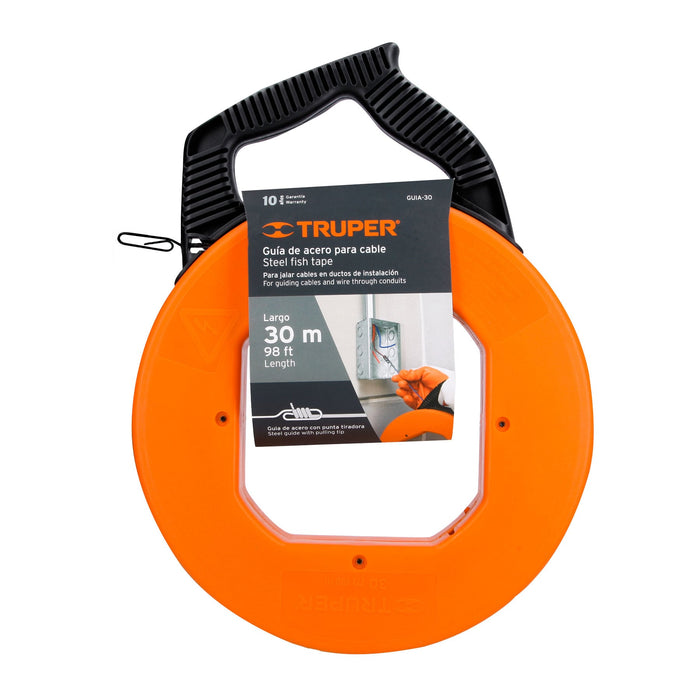 Guía de acero de 30 m para cable, Truper 17752 GUIA-30