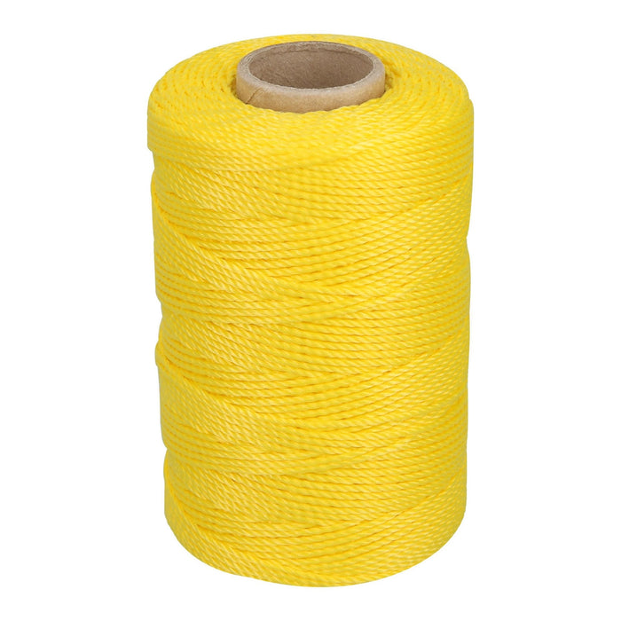 Carrete con 165 m de hilo para albañil amarillo, Truper 14052 HIL-165A