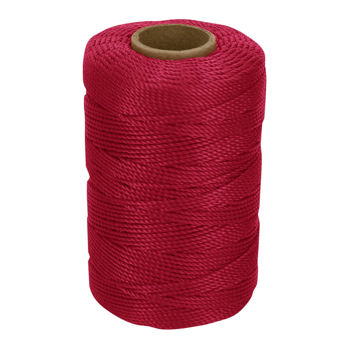 Carrete con 165 m de hilo para albañil rojo, Truper 14054 HIL-165R