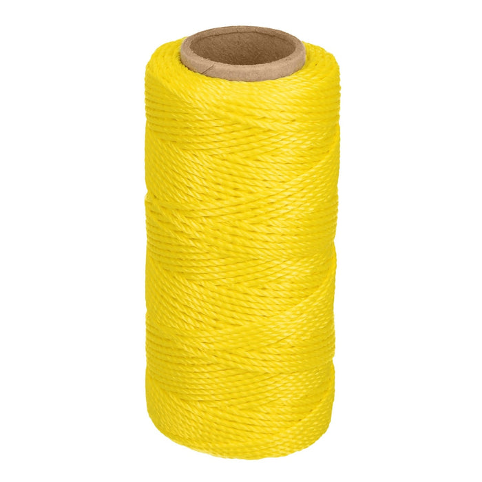 Carrete con 65 m de hilo para albañil amarillo, Truper 14045 HIL-65A