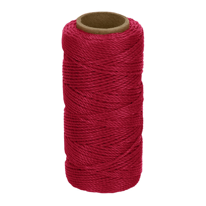 Carrete con 65 m de hilo para albañil rojo, Truper 14046 HIL-65R