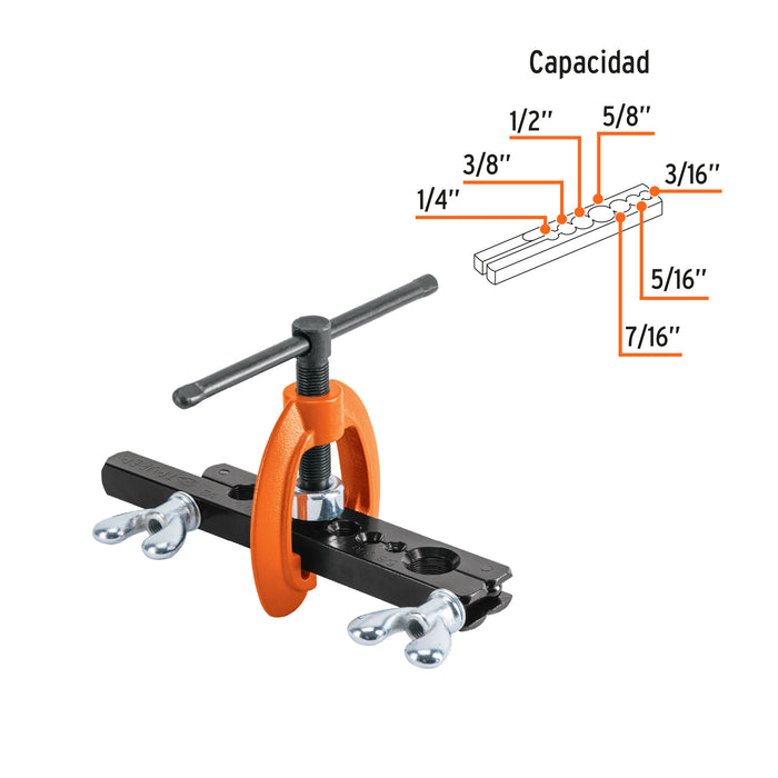 Avellanador de 3/16' a 5/8', Truper 12868 JAV-7
