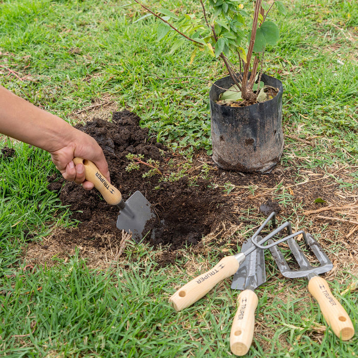 Juego de 4 herramientas, mangos de 6' para jardín, Truper 15030 JJ-4