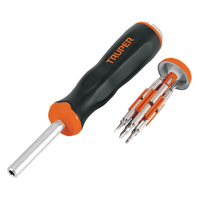 Desarmador de joyero multi puntas 12 en 1, Truper 102503 JOY-12