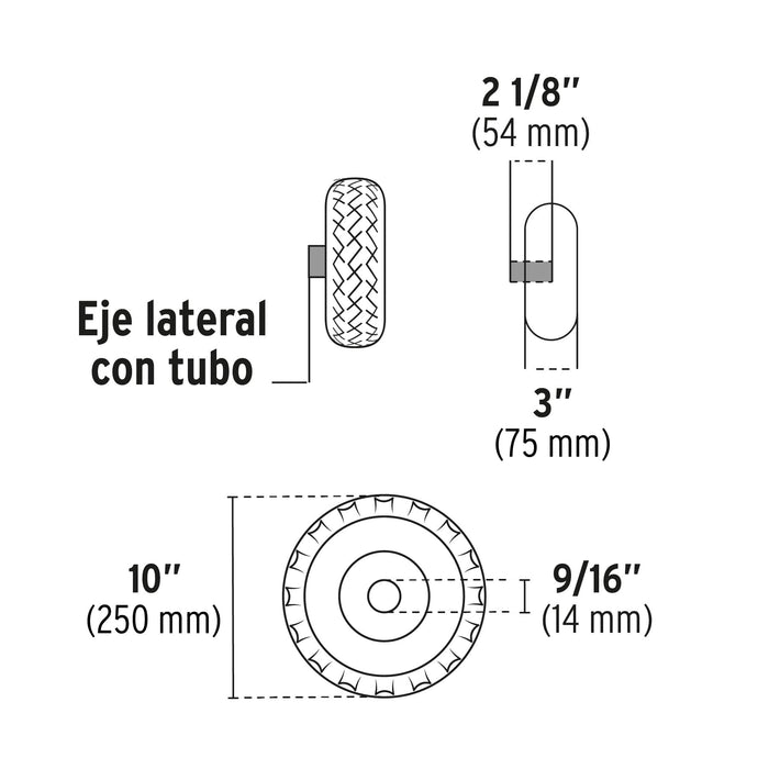 Hidrolavadora con motor a gasolina, 2,800 PSI, Truper 12908 LAGAS-2800