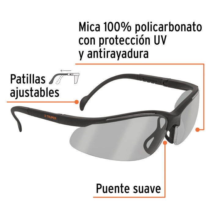 Lentes de seguridad interior-exterior, Truper Vision Código: 10824