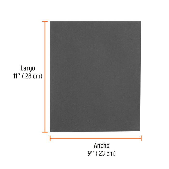 Lija de agua grano 2000 microfina carburo de silicio, Truper 11648 LIAG-2000