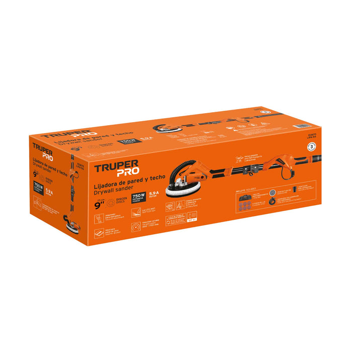 Lijadora de pared y techo 9", 750 W 103670 (LIPA-9A)