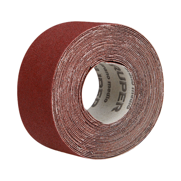 Rollo de 5 m de lija para plomero grano 100 ancho 1-1/2' Código: 100569