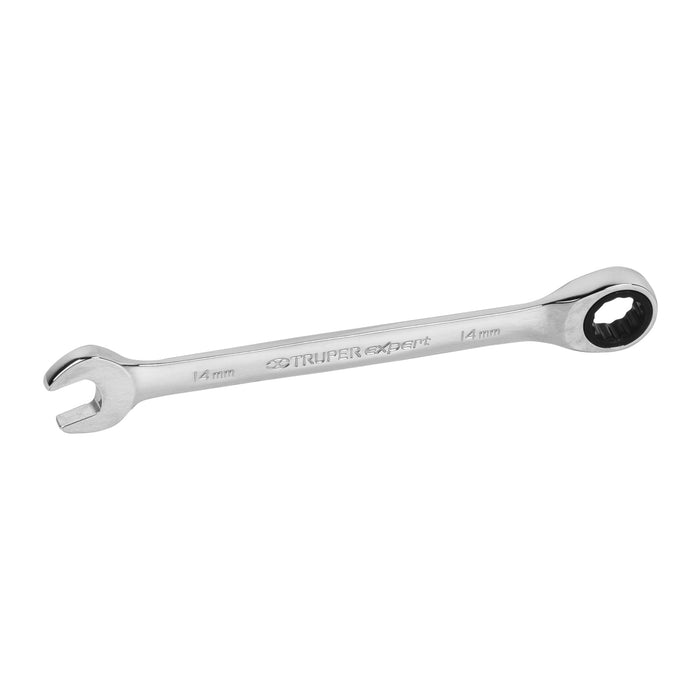 Llave combinada con matraca 14 mm x 186 mm largo, Expert 15746 LL-2014MX