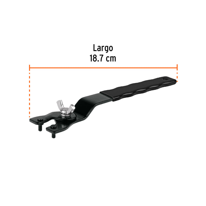 Llave de repuesto ajustable para esmeriladoras 4 1/2', 7',9' 102999 LL-ESMA-479