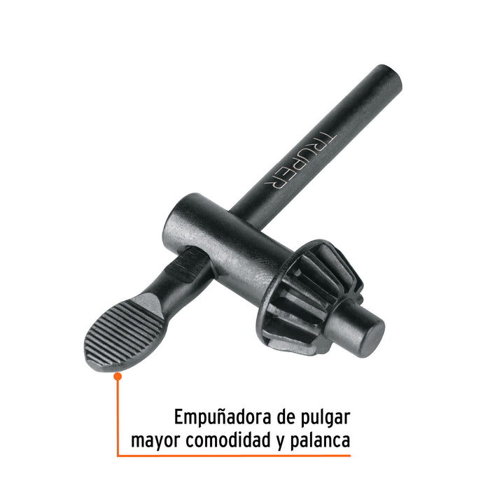 Llave para broquero 5/8' para taladro de piso, Truper Código: 102541
