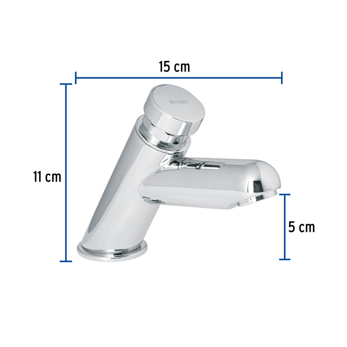 Llave temporizadora para lavabo, Foset 47918