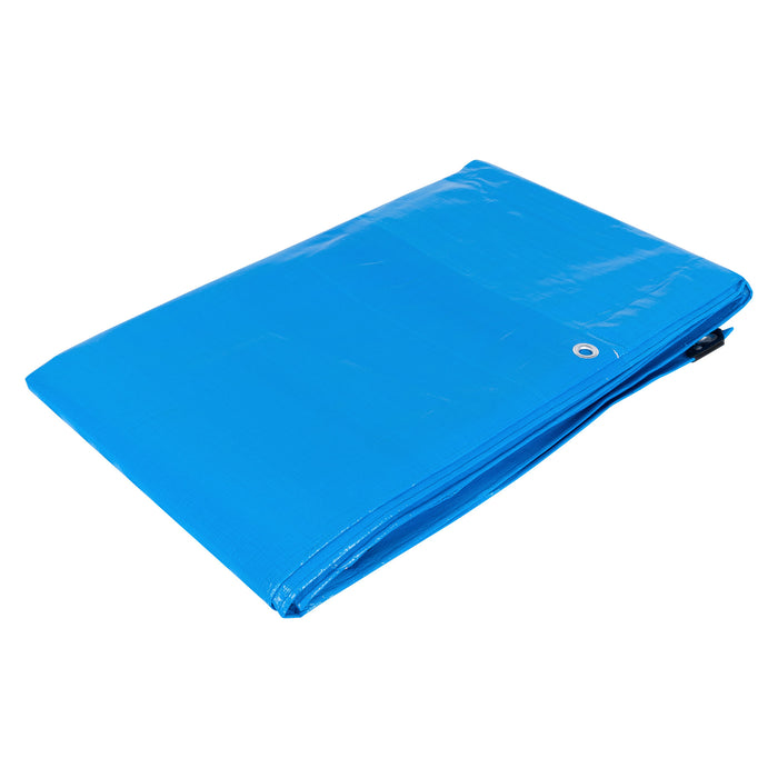 Lona reforzada, 3 x 6 m, azul 102549 LT-36Z