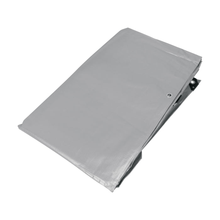 Lona gris reforzada 4 x 7 m, Truper 10774 LT-47